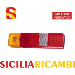 COPPIA PLASTICA FANALE POSTERIORE DX/SX FORD TRANSIT PICKUP RICAM