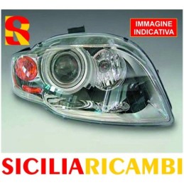 FARO ANTERIORE SINISTRO AUDI A4 CON CENTRALINA MAGNETI MARELLI LPL192 XENON