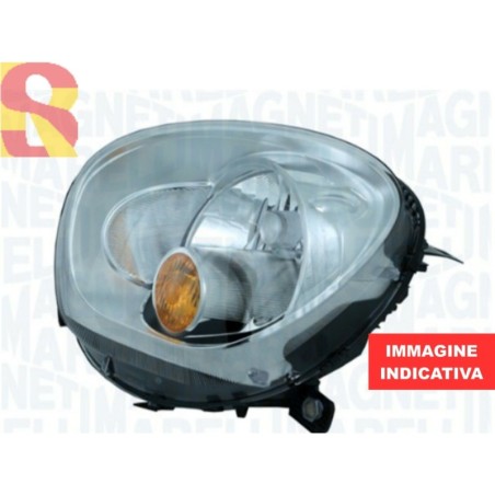 FARO PROIETTORE SX MINI COUNTRYMAN 08/2010-2016 INDICATORE GIALLO MARELLI LPN702