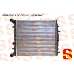 01103040 Radiatore motore Frigair SEAT IBIZA III CORDOBA SKODA ROOMSTER FABIA V