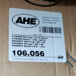 RADIATORE RAFFREDDAMENTO MOTORE CITROEN PEUGEOT RANCH AHE 106.056 NUOVO