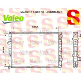 RADIATORE RAFFREDDAMENTO MOTORE VOLKSWAGEN PASSAT DAL 93 AL 97 VALEO 731005