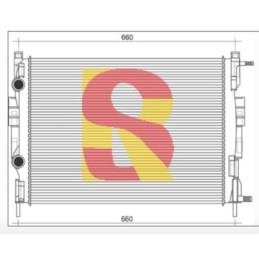 RADIATORE RAFFREDDAMENTO MOTORE RENAULT MEGANE SCENIC NUOVO AHE' 123.141