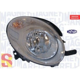 FARO PRINCIPALE SX FIAT 500 L DAL 2012 ORIGINALE MAGNETI MARELLI LPO242