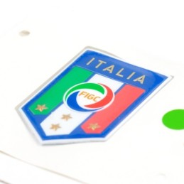 Originale Fiat Emblema Logo FIGC Italia Laterale SX Panda Fuori 2016 52056536