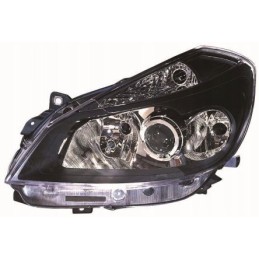 FARO ANTERIORE SINISTRO PARABOLA NERA RENAULT CLIO dal 09/2005 DEPO 7701061075