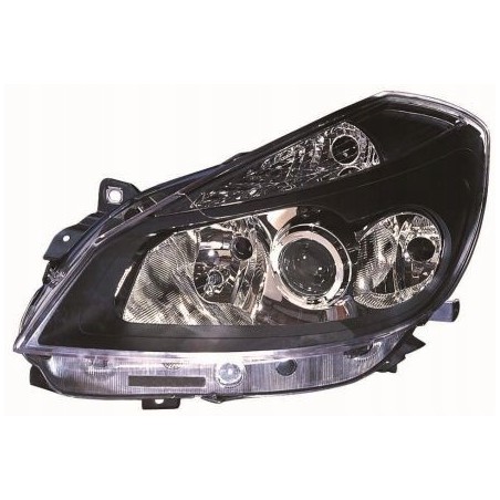 FARO ANTERIORE DESTRO PARABOLA NERA RENAULT CLIO dal 09/2005 DEPO 7701061076