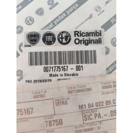 Vetro Specchietto Laterale Destro Riscaldato per Fiat 500L DAL 2012 71775167