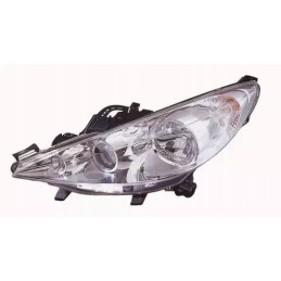 620696 Faro Anteriore Destro Per Peugeot 207 dal 2006 In Poi Con Fendinebbia