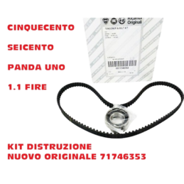 KIT DISTRIBUZIONE FIAT PANDA/PALIO/PUNTO/SEICENTO/UNO ORIGINALE 71746353