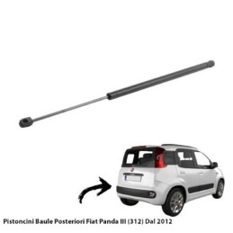 PUNTELLO MOLLA A GAS COFANO POSTERIORE FIAT PANDA 51841634