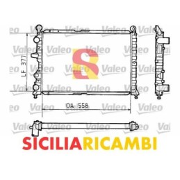 RADIATORE MOTORE LANCIA DELTA II (836) / DEDRA 1994-1999 VALEO 811073